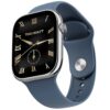 Fire-Boltt Ninja X Ring Smart Watch with 1.96” Large Display, Bluetooth Calling, Wireless Charging, AI Voice Assistant, 500+ Watch Faces, Health Suite, Smart Watch for Man & Woman – Blue S