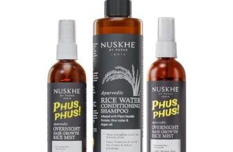 NUSKHE BY PARAS Whole Month Combo Of 2 Hair Mist And 1 Shampoo, 450 Grams