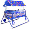 Avani MetroBuzz Baby Foldable Cradle Stroller Pram Stroller(Multi, Blue)