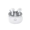 EKKO Earbeats T05 Bluetooth Truly Wireless in Ear Earbuds with ENC Call Noise Cancellation,25H Playtime,10MM Driver, Twin Connect, Massive Bass, Water Resistance, Siri & Google Assistant (White)