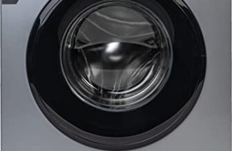 Hisense 7.0 Kg Fully-Automatic Front Loading Washing Machine (WFVB7012MS, Silver, Steam Wash, Built in Heater ), ‎Silver
