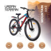 Urban Terrain Mountain Bike 27.5T Shimano Geared Cycles for Men with Disc Brake MTB UT2000 27.5 T (inch) Road Cycle(21 Gear, Multicolor, Only Front Suspension)