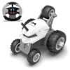 Mirana Warrior 360 Degree Rotating Stunt RC Car Toy for Kids | High Speed Steering Remote Control Vehicle | USB Type-C Rechargeable | Made in India (White)