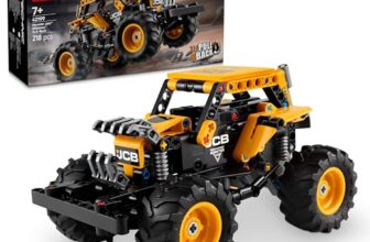 LEGO Technic Monster Jam DIGatron Pull-Back Truck Toy 42199 Building Blocks Toys for 7+ Gift for Boys and Girls