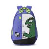 Gear Giant Monster Backpack 15″/20L Small Water Resistant School Bag/Casual Backpack/Daypack/Kids Bag for Boys/Girls (Blue-Green)