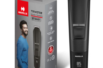 HAVELLS BT4441 Trimmer 120 min  Runtime 9 Length Settings(Black)