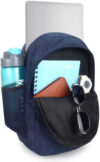 WILDSKILL NEVI Backpack School College & Travel Bag with Front Zipper Pocket ( SMALL BAG) 30 L Backpack(Blue)