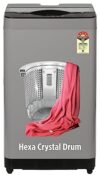 ONIDA 7 kg 5 Star Fully Automatic Top Load Washing Machine(T70CMLG, Light Grey, Hexa Crystal Drum)