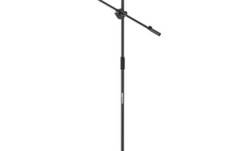 Amazon Basics 3 Leg Boom Heavy Duty Microphone Stand | For Studio Recording, Speeches & Live Performances | Stable and Flexible | Slip Resistant