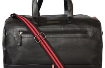 Police Mens Black Stirling Duffle Bag