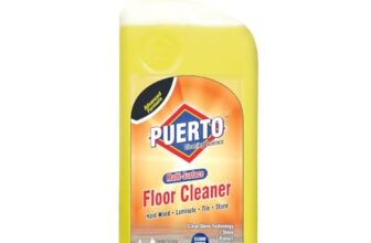 Puerto Disinfectant Surface & Floor Cleaner, (Citrus) – 500 ml (Pack of 4) | Cleans 99.9% Germs | Suitable for Bathroom & Floor surfaces like ceramic, marble, granite, mosaic etc.