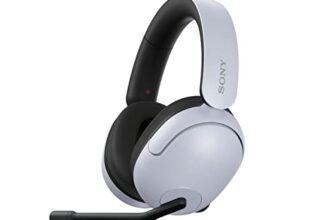 Sony INZONE H3, MDR-G300 Wired Gaming Headset, Over-Ear Headphones with 360 Spatial Sound, USB Wired Over-Ear Professional + USB Connector, flip to Mute mic, App Support & PC Compatible (White)