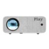 PLAY MP10A 2022 Model Android Full HD Led Advance 6000 lm Smart WiFi Bluetooth inbuilt Portable Projector (Android 9.0)