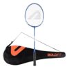 Boldfit Badminton Rackets for Beginners, Adults Aluminium Shuttle Bat with Full Cover Bag Badminton Racket for Practice & Match Lightweight Badminton Racquet with Grip Handle Shuttle Racket – Blue