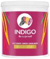 Indigo Exterior Sheen Emulsion Gold Series | Premium Exterior Sheen Paint | Weather & UV Resistant | Low Moisture Absorption | 10 L Black