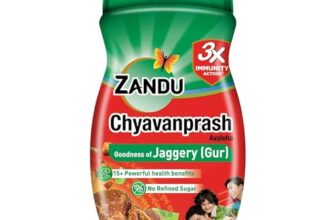 Zandu Chyavanprash Jaggery (Gur) 910 g | No Refined Sugar | Scientifically proven immunity booster | 15+ health benefits | Great Taste