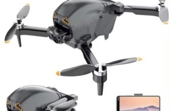 Drone with 4k Camera Foldable 1080P HD Drone with FPV Live Video, Smart Gestures Selfie, Altitude Hold, One Key Take Off/Landing, 3D Flips for Kids and Adults.