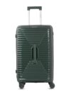 Wildcraft Keystone 8 Wheel Polycarbonate Travel Luggage Lightweight Antitheft Zipper Trunk Style Stylish Luggage,Green