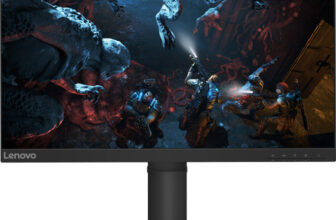 Lenovo 62.23 cm (25 Inch) Full HD TN Panel Ultra Slim Bezel Gaming Monitor (G25-10)(AMD Free Sync, Response Time: 1 ms, 144 Hz Refresh Rate)