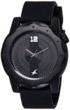 Fastrack Quartz Analog Black Dial Black Silicone Strap Unisex Watch – NT38022PP03
