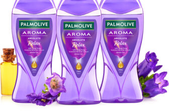 PALMOLIVE Iris & Ylang Ylang Essential Oil Aroma Absolute Relax Body Wash Combo(3 x 250 ml)