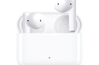 HONOR Choice Earbuds X Bluetooth v5.2 True Wireless Stereo, up to 28 Hours Long Battery Life, Wake up AI-Voice, IPX4 Water Resistance, Lightweight Semi in-Ear Design (Glacier White)