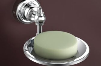 Plantex 304 Grade Stainless Steel Soap Dish/Soap Stand/Bathroom Soap Holder/Bathroom Accessories Skyllo (Chrome)