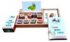 Popo Toys Spell Master Dice Game Wooden Puzzle | Spell Learn for Kids Learning Word Game with Flash Cards| Montessori Learning Educational Toy Gift| Preschool Boys/Girls/Kids