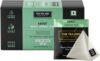 The Tea Ark Mint Green Tea Bags (25 Count) | Natural Herbal Whole Leaf Tea | Individually Wrapped Pyramid Tea Bags (25 Tea Bags, Mint Green)