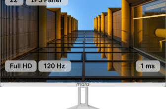 MarQ by Flipkart 54.48 cm (22 inch) Full HD LED Backlit IPS Panel Gaming Monitor (22FHDMEQNNXO)(Response Time: 1 ms, 120 Hz Refresh Rate)