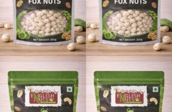 ENGLISH NUTS 1 Kg Makhana, Fox Nuts| Fit for Fasting|Grocery|Nuts |Staples Fox Nut(4 x 250 g)