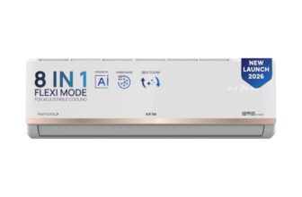 IFB 1.5 Ton 3 Star,New star rated,AI Powered Inverter Split AC,Hybrid Mode, 8in1 Flexi Mode, Heavy Duty Compressor, 4 Way Swing, Self Clean, Dual Gold Fins,100% Copper Tubes,CI193GN22RGM3, white