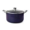 Fackelmann Ceramic Nonstick Biryani Pot, Handi, Casserole w Glass Lid 30cm | German Technology | Non-Toxic| PFOA, BPA & Nickel-Free | Induction Base – All Stoves | Even Heating | Pulao, Biryani