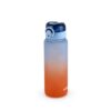 CELLO Buzz Large Sipper Water Bottle, 1160ml Sea Blue Orange | Leakproof, Easy to Carry, Lightweight | Gym Straw Water Bottle For Fitness, Office, School, Sports & Outdoor Hydration