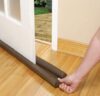 E-Cosmos Door Bottom Sealing Strip Guard for Home | Door Stoppers | Door Seal | Door Closers | Sound-Proof Reduce Noise Energy Saving Weather Stripping | Waterproof – Brown, (36 inch) (Pack of 1)