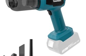 3 in 1 Handheld Car Vacuum Compatible with Makita 18V Battery with 21000pa Strong Suction, Handheld Vacuum Cordless & Blower with 200W Brushless Motor, Mini Vacuum Cleaner for Car, Home (No Battery)