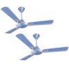 Havells 1200mm Festiva ES Ceiling Fan | Premium Finish, Decorative Fan, Elegant Looks, High Air Delivery, Energy Saving, 100% Pure Copper Motor | 2 Year Warranty | (Pack of 2, Ocean Blue)
