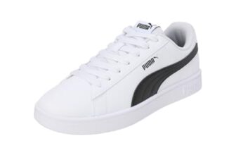 Puma Unisex-Adult Rickie Classic White-Black Sneaker – 9 UK (39425116)