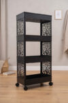 Surety for Safety Shelf Organizers(Black, Plastic)
