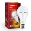 Eveready 12W Emergency Inverter LED Bulb, Cool Day Light (6500K), Rechargeable Bulb with 3 Hours Backup, Ideal for Powercuts, Energy Efficient, B22 Base, Pack of 1