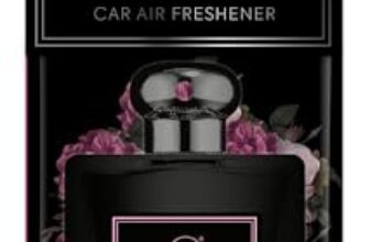 Aroma Car Perfume Hanging Car Air Freshener, Peony Blush (Pack of 3)
