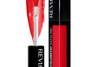 REVLON Colorstay Satin INK, Comfortable, Longwear Rich 16-Hour Liquid lip Color, Formulated with Black Currant Seed Oil & Vitamin E, Fire & Ice – (015)