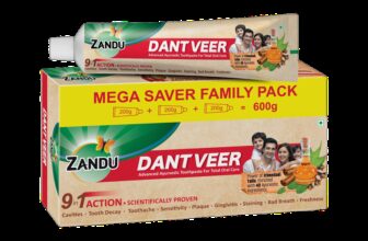 ZANDU Dantveer, Indias 1st with Irimedadi oil Fights 9 dental problems Toothpaste(600 g)