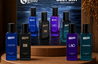 BEARDO Best Day Perfume Gift Set | Strong & Long Lasting|Fresh & Aquatic|Gift 4 x 20 ml Eau de Parfum  –  80 ml(For Men)