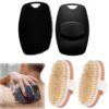 4pcs Body Scrubber Set, Silicone Body Scrubber for Bathing, Scrubber for Body, Dry Brushing Body Brush, Silicone Loofah for Bathing, Back Scrubber for Men & Women Exfoliating