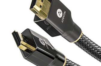 ATEVON 4K HDMI Cable 10 FT High Speed HDMI 2.0 Cable 18Gbps [Supports 4K HDR