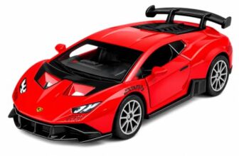 Amisha Gift Gallery Car Toy for Kids Queens 70 Toy Model Fiat Openable Doors & Pull Back Action (Lamborgini)