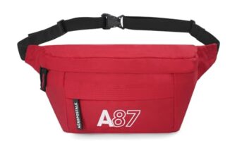 Aeropostale Oliver Unisex Polyester Waist Pouch Bags & Cases – Red