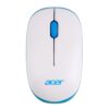 acer Wireless Mouse (1600 DPI/2.4 GHz Wireless Frequency/Optical Sensor/USB Dongle) | Color: White/Blue