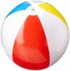 Intex PVC 1 Pack – 59020EP 20″ Glossy Panel Colorful Beach Ball Inflatable Pool, Football, Multicolor
